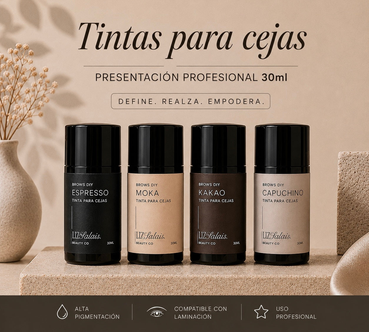 TINTAS PARA CEJAS - 30ML
