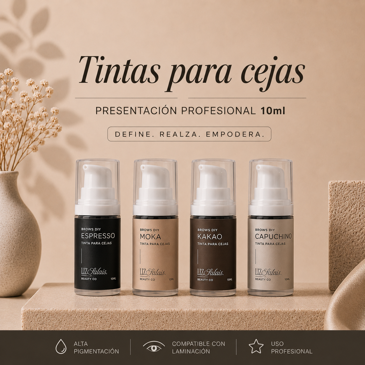 TINTAS PARA CEJAS - 10ML