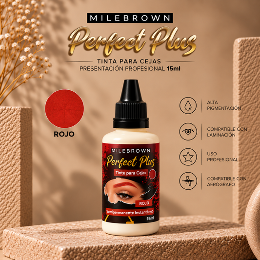 PERFECT PLUS | TINTA ROJO 15ML