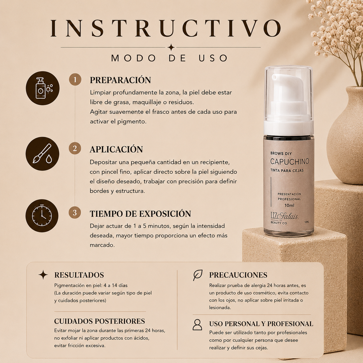 LIZ SALAIS BC | TINTA CAPUCHINO 10ml